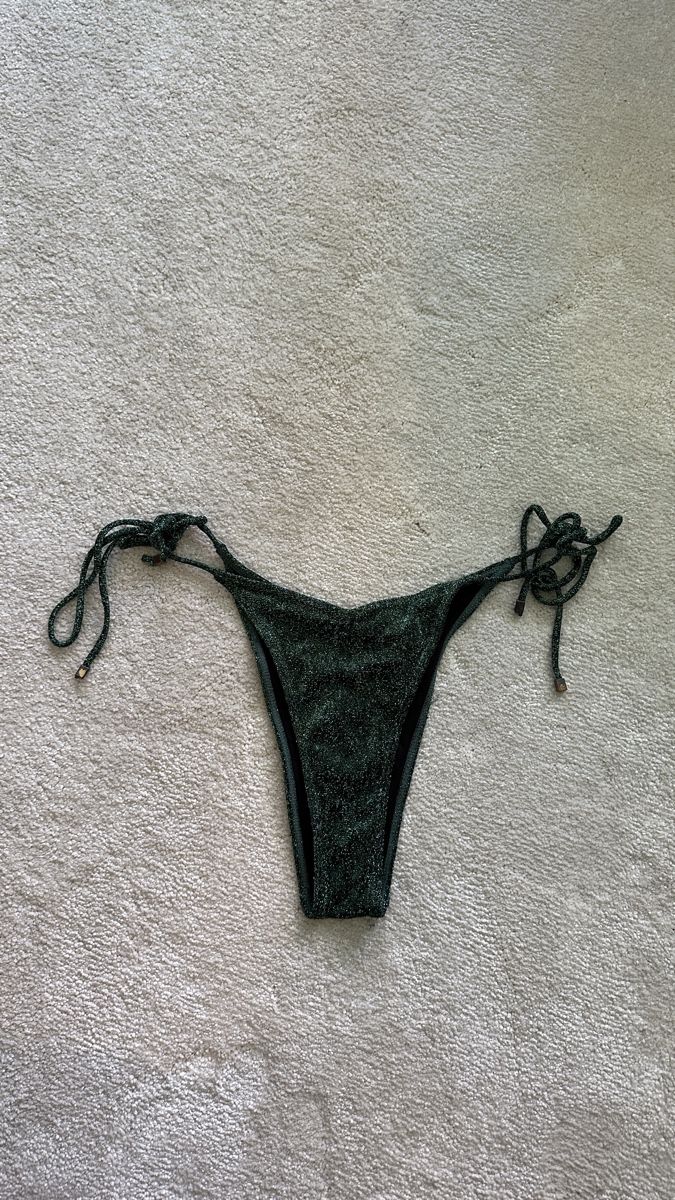 Badekleider & Bikinis: South Beach Green sparkly Bikini Bottom Size S – Gebraucht aus Zürich von kor_pm27 1