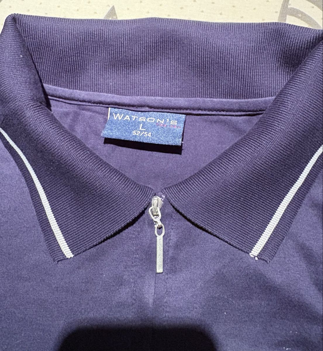 Magliette Polo: Watson's Herren Poloshirt Gr. L Dunkelblau Baumwolle Reissve – Nuovo e nell'imballaggio originale da Bellinzona venduto da LuganoBoutique 5