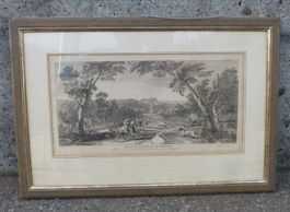 Alter Stich ++ Veue du Chateau de Meudon