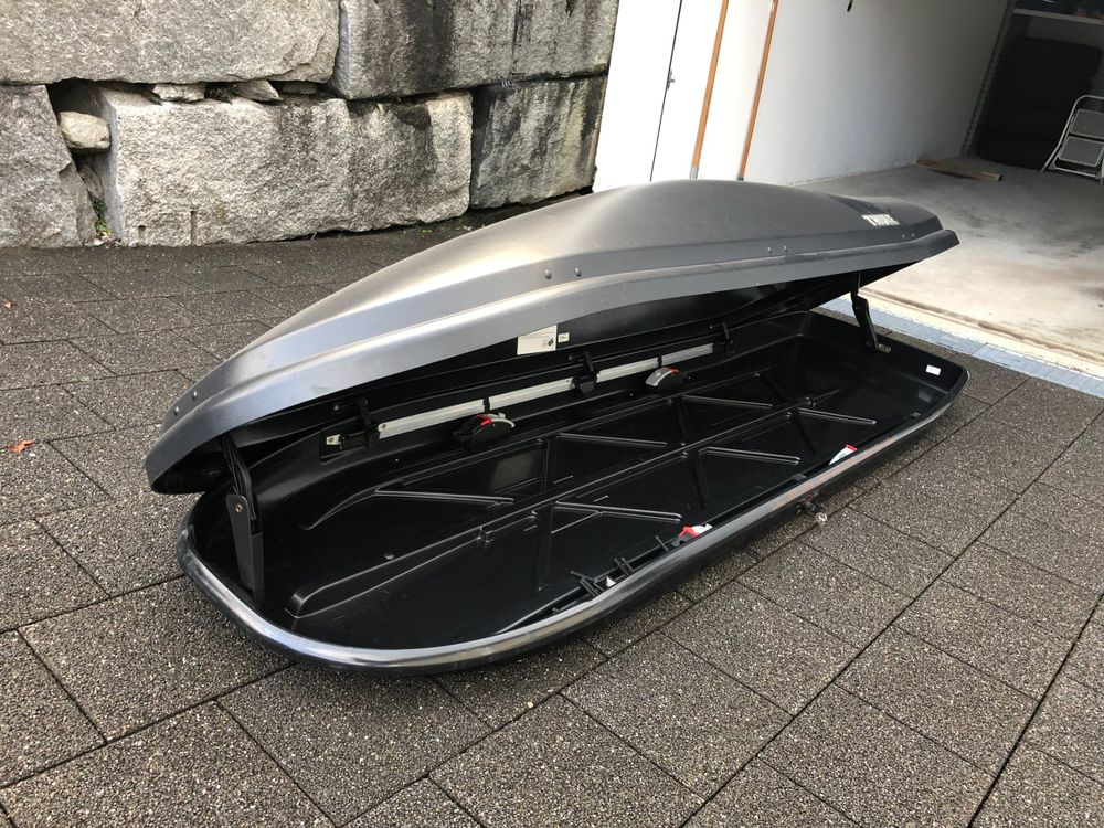 Thule Vision 650 Dachbox schwarz Kaufen auf Ricardo