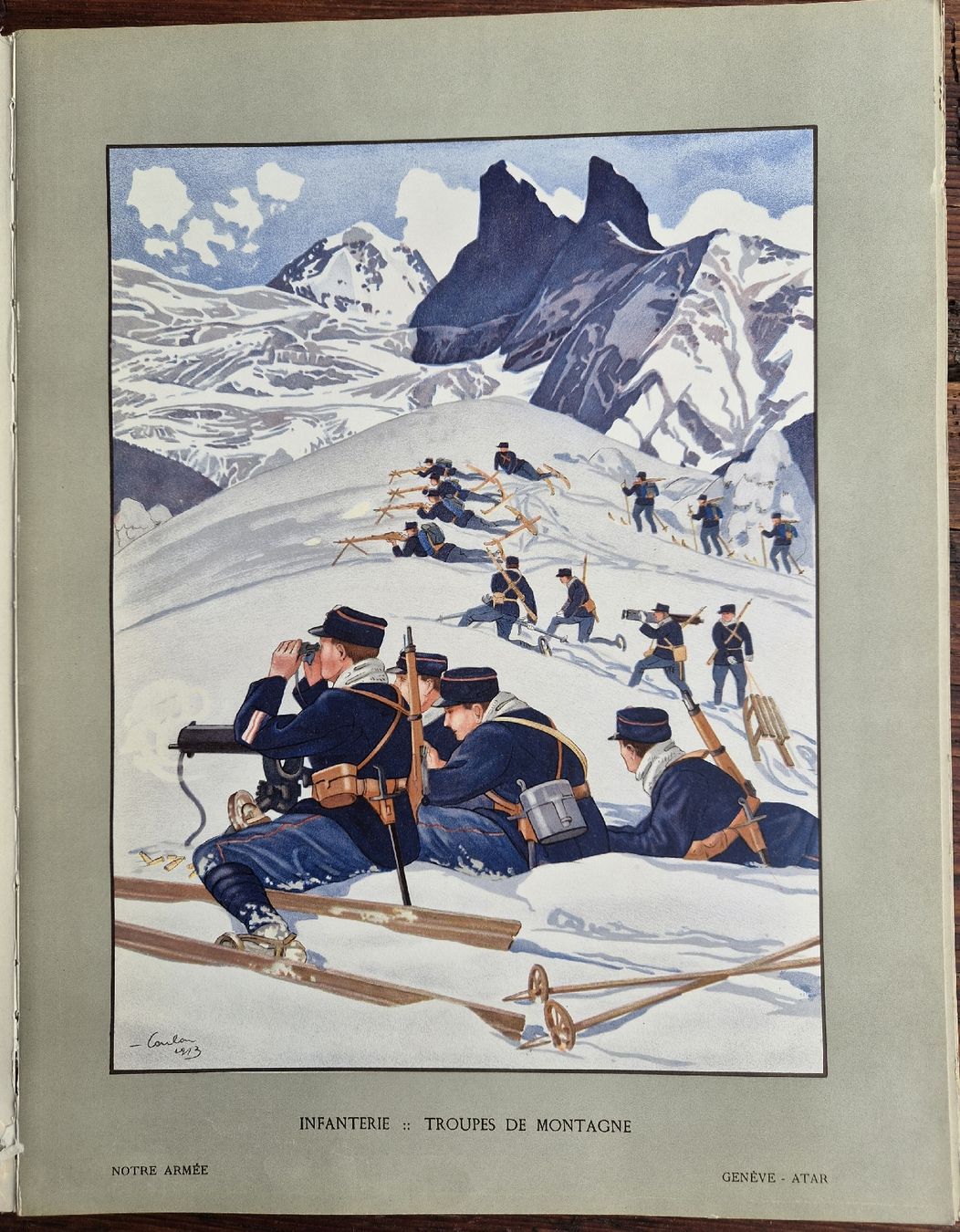 Livres: Notre Armée, Edition Atar, 40 planches par Eric de Coulon – D'occasion à Farvagny-le-Grand par CollectibleWatches 5