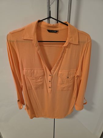 Orange long sleeve from Massimo Dutti