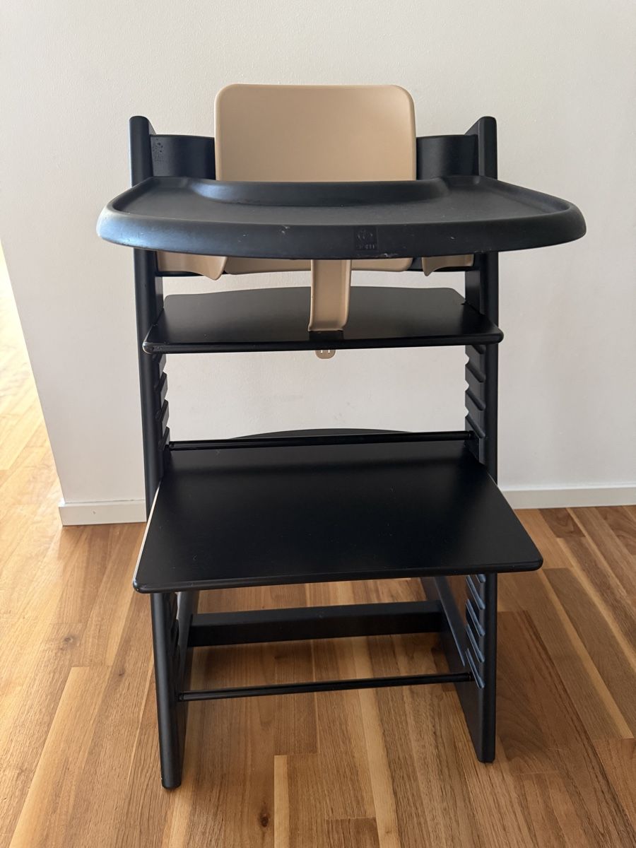 Stokke Hochstühle: Stokke Tripp Trapp Schwarz NEU – Neu (gemäss Beschreibung) aus Schlieren von NM_Nici 1