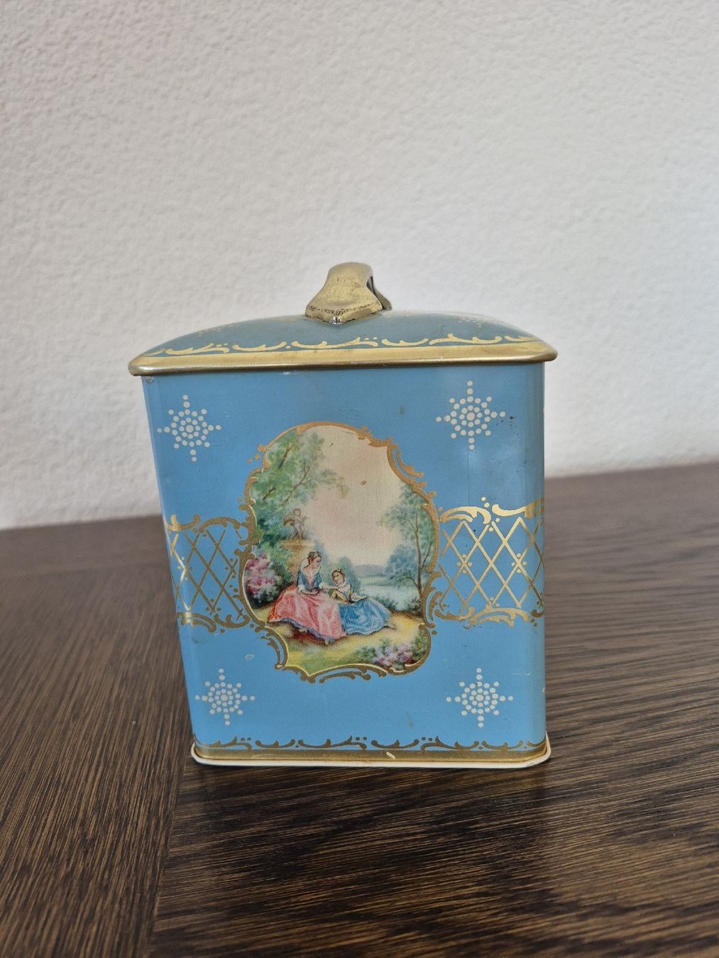 Zuckerdosen: Vintage Blechdose – Gebraucht aus Volketswil von Sbloona 1