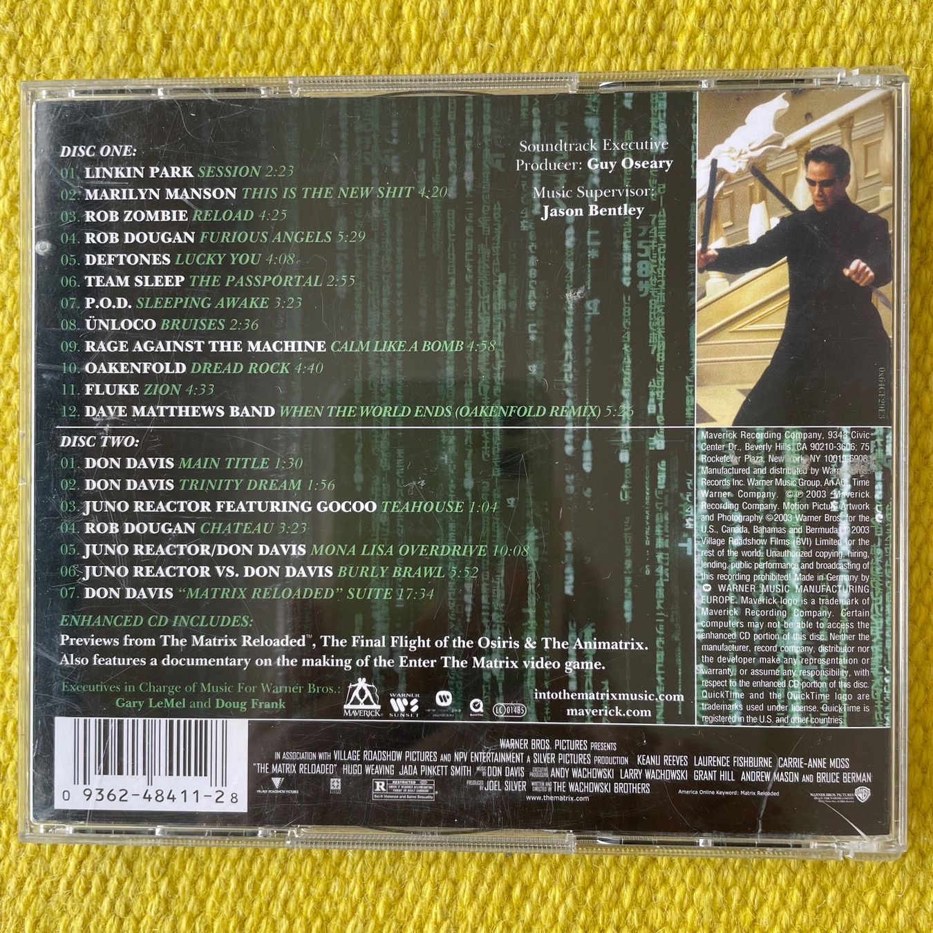 CD: MATRIX RELOADED-2CD MATRIX RELOADED – Usato da Rorschacherberg venduto da CD-Roli 1