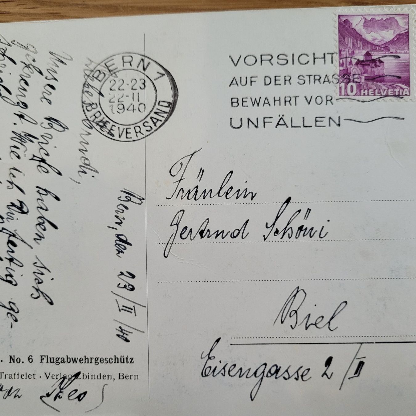 Ansichtskarten: Carte Postale Militär Militaire – Gebraucht aus Biel/Bienne von Destockweb 3