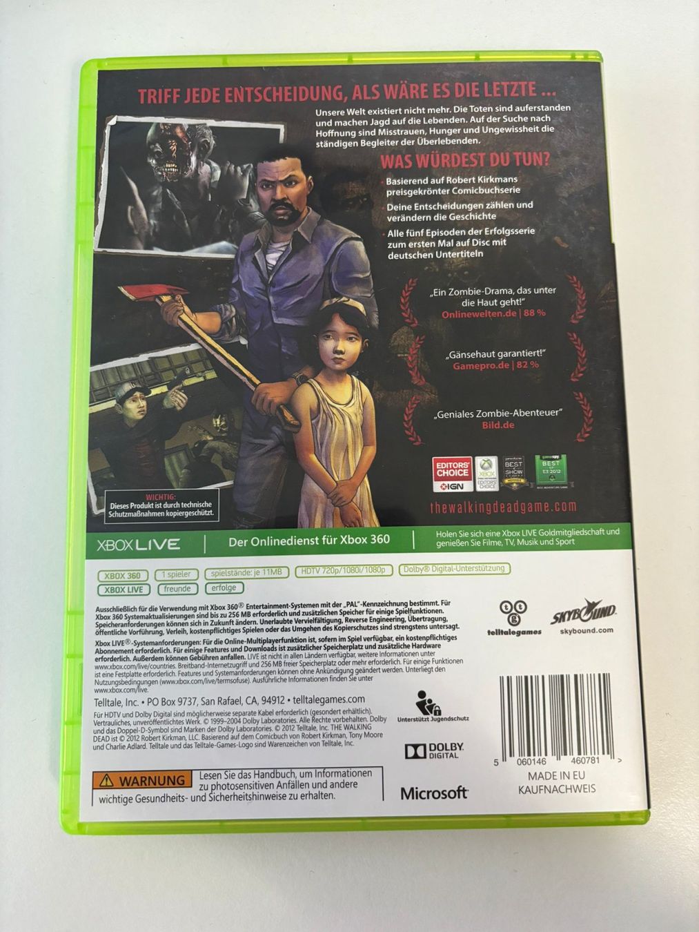 Giochi: The Walking Dead (XBOX 360) – Usato da Herisau venduto da Seyashop1 2