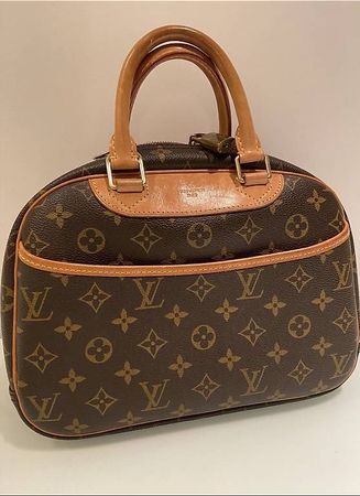 Authentique Sac Louis Vuitton Trouville en Toile Monogram