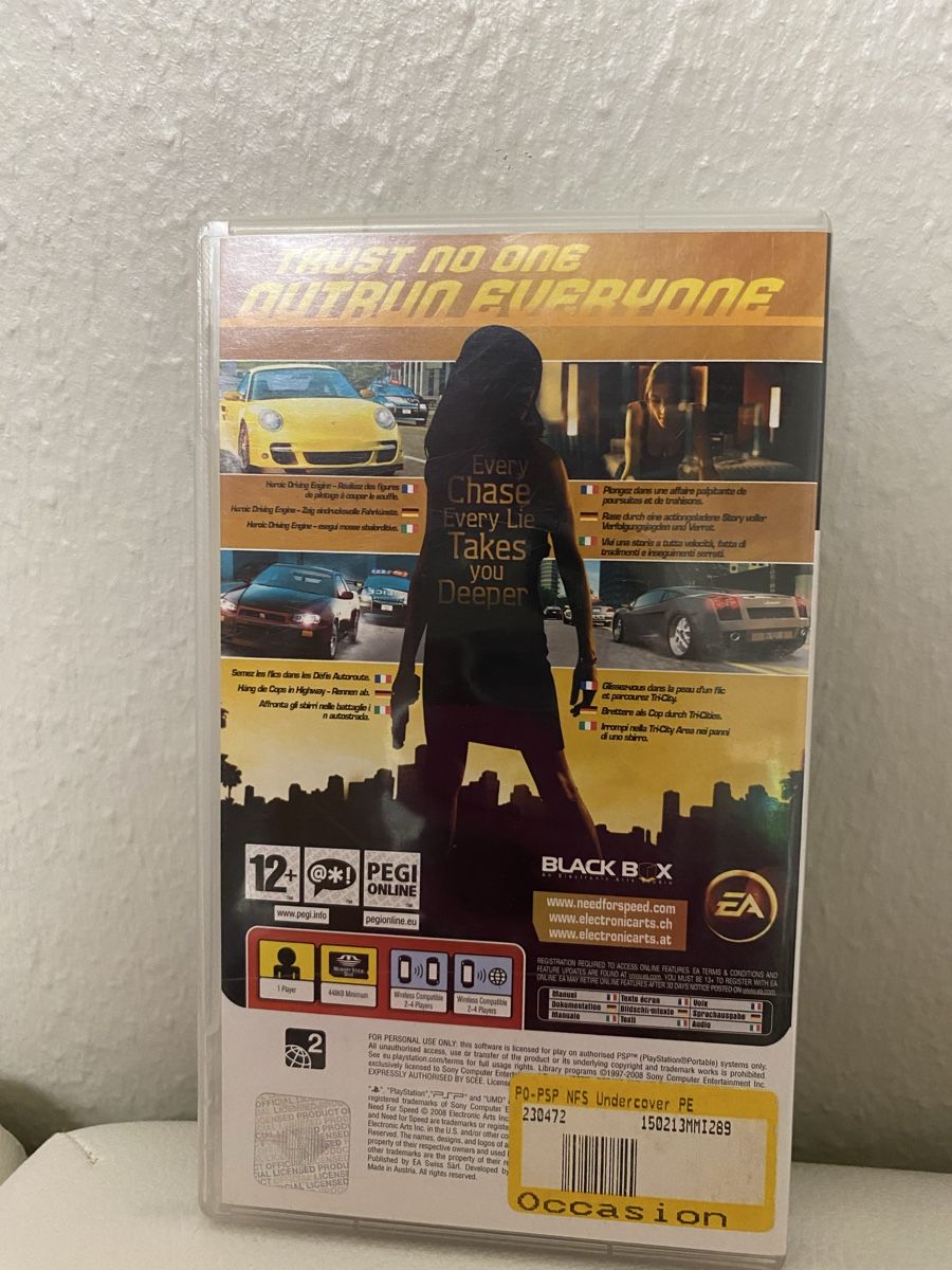 Sony Giochi: PSP Need for Speed  – Nuovo (secondo la descrizione) da Neuenhof venduto da teo_rrv9 1