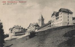Ansichtskarte Sanatorium Wallenstadtberg 1910 guter Zustand