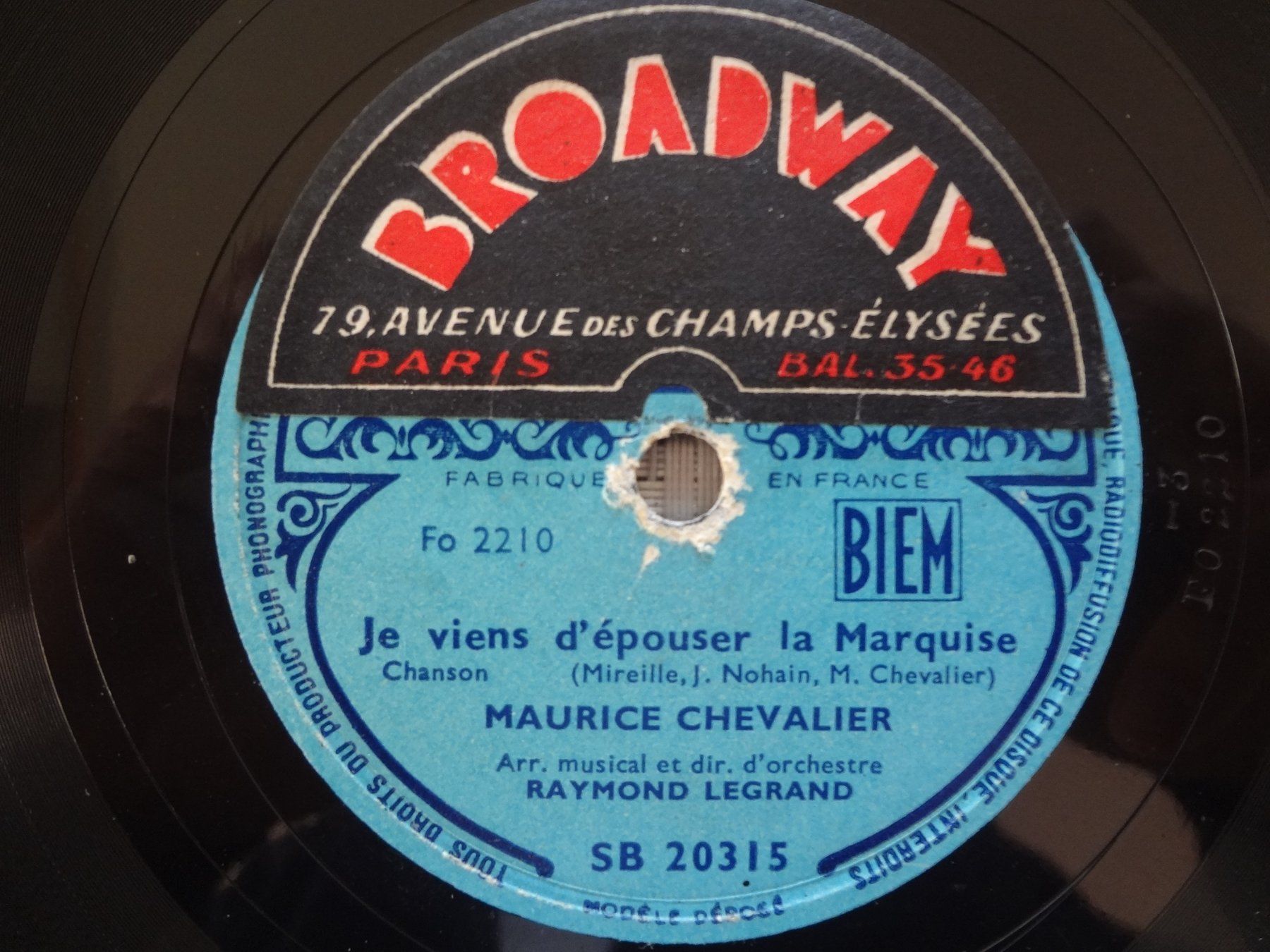 Dischi in vinile: Maurice Chevalier - 7 Disques 78 tours Decca – Usato da Aigle venduto da Robflac55 5