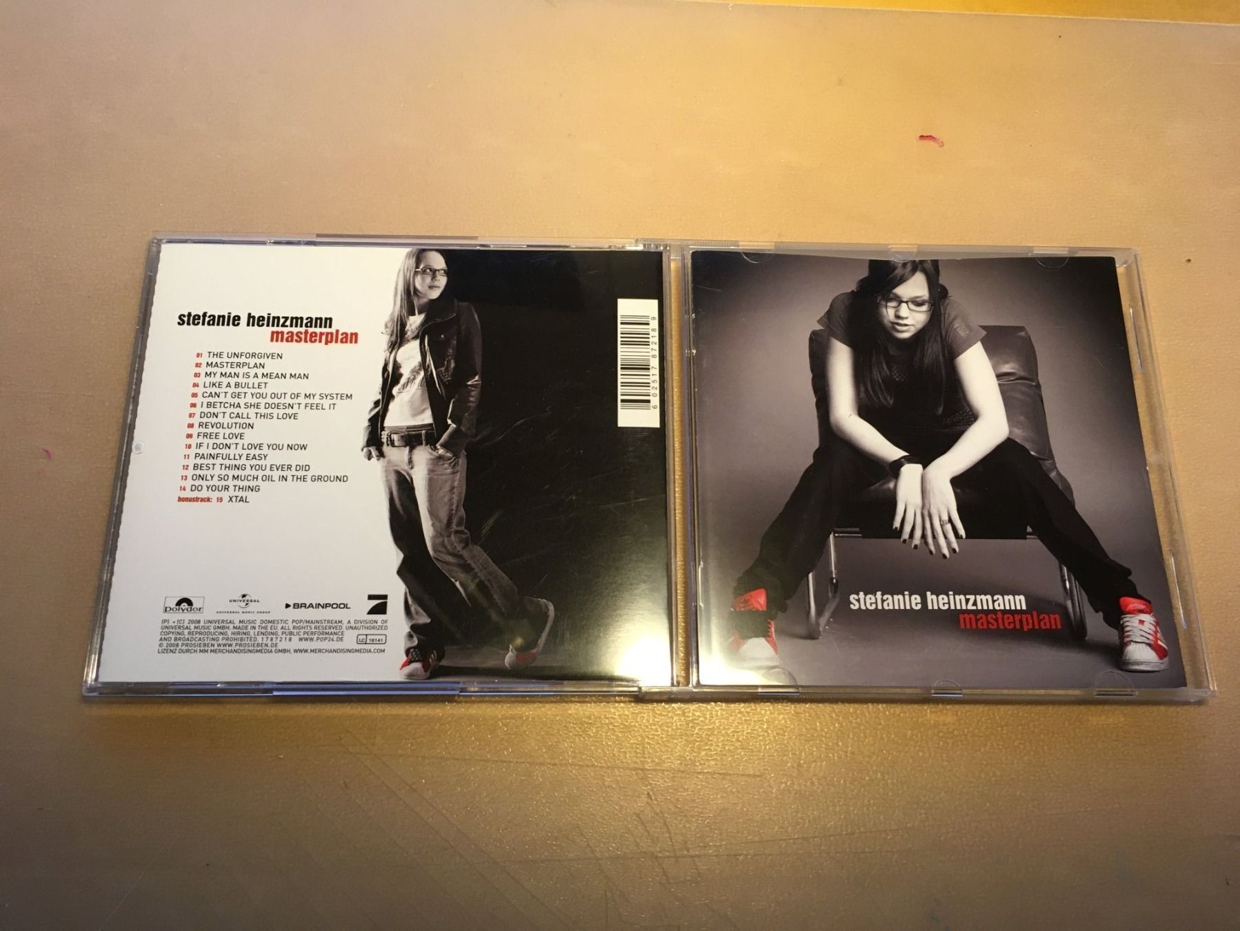 CD: Stefanie Heinzmann - Masterplan – Usato da Kerzers venduto da la_356