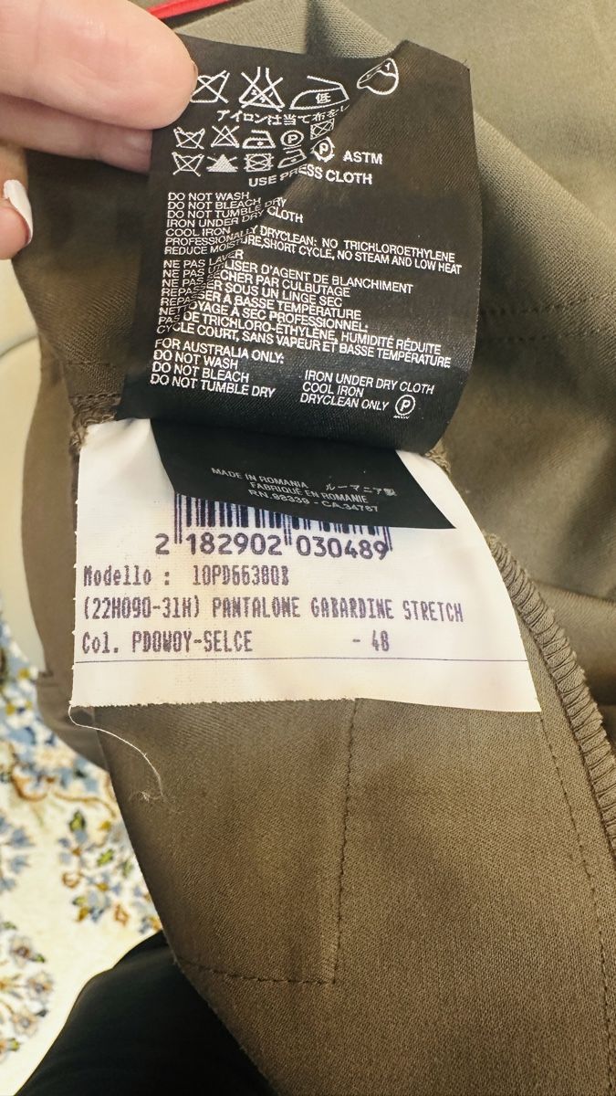 Prada Pantaloni: Prada Hosse neu – Nuovo e nell'imballaggio originale da Lachen SZ venduto da HelvetiaLuxury 5