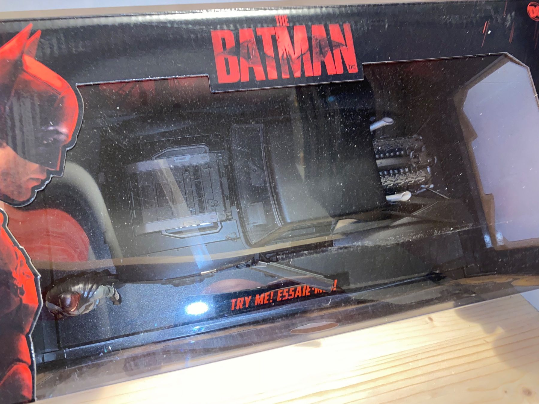 Jada Toys Modellini d'auto: Batman Figur & Batmobile 1/18 Try Me! – Nuovo e nell'imballaggio originale da Wohlen AG venduto da PrivatSammlung 4