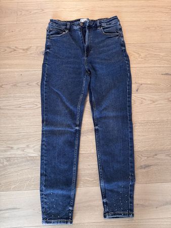 Jeans mit Glitzer Grösse 40
