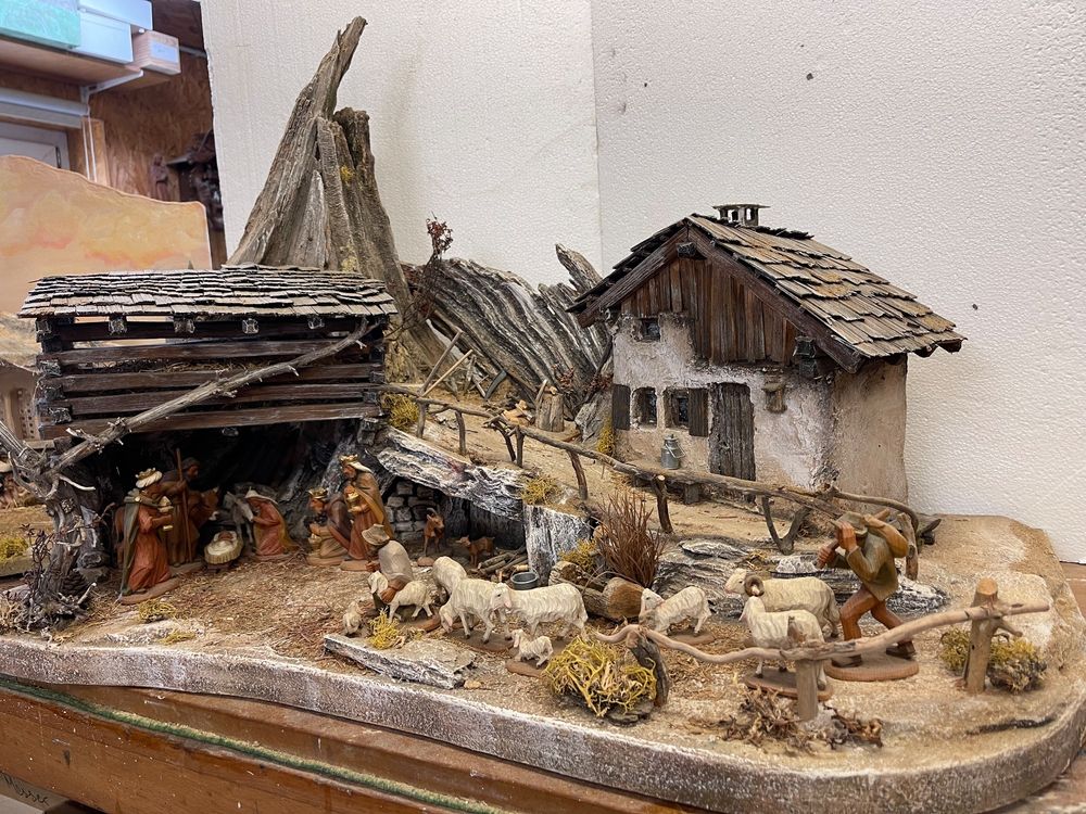 Weihnachtskrippe Handarbeit Kaufen auf Ricardo
