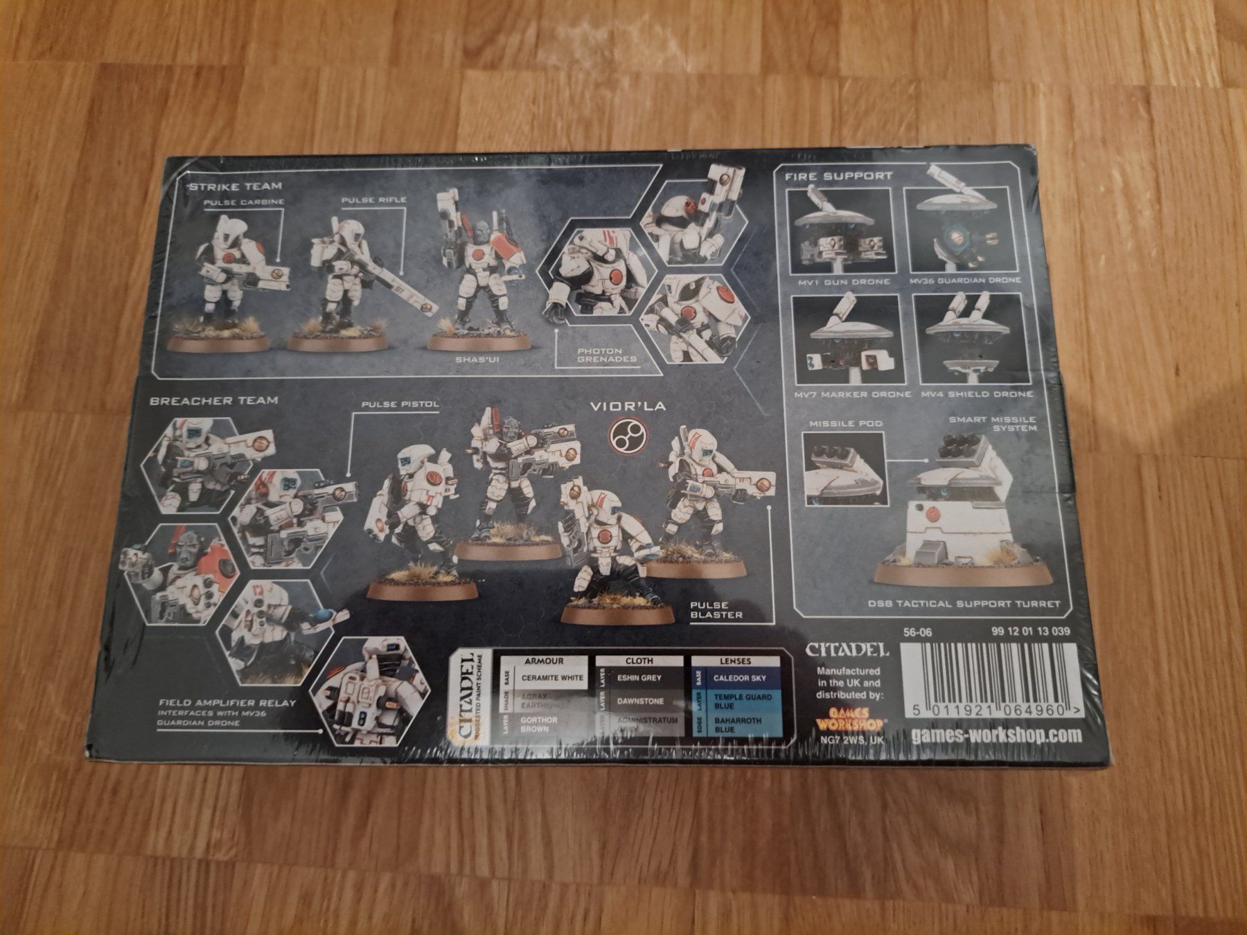 Modellbausätze & Standmodelle: Warhammer 40k Tau Fire Warriors – Gebraucht aus Münchenstein von  1