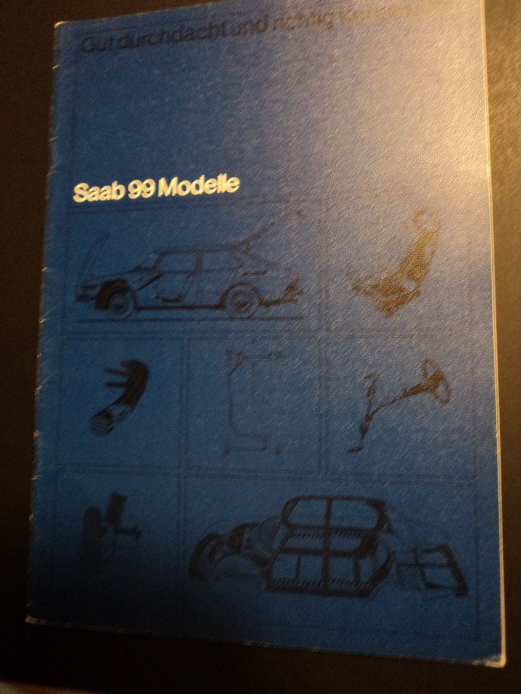 Saab Documenti: Prospekt Saab 99 Modelle ca. 1972 – Usato da Schwarzenburg venduto da modelCARama 1