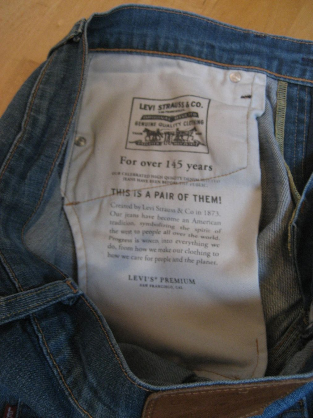 Levi's Jeans: Levi's 527 W33 L30 big E – Usato da Delémont venduto da marryb 8