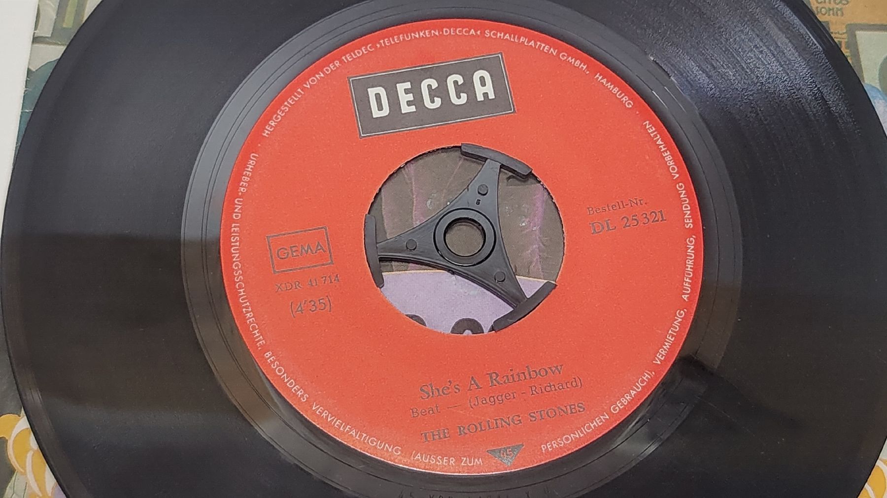 Dischi in vinile: The Rolling Stones - 2.000 Light Years from Home, Single (S1 – Usato da Neuenhof venduto da SchnaeppliAllerlei 1