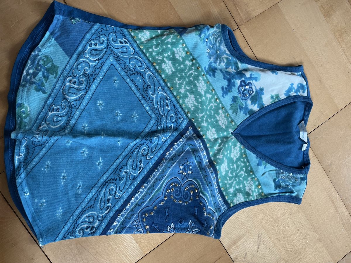 Tops: Sommerliches Top, Blau-Töne – Gebraucht aus Kerns von lau_z7vm