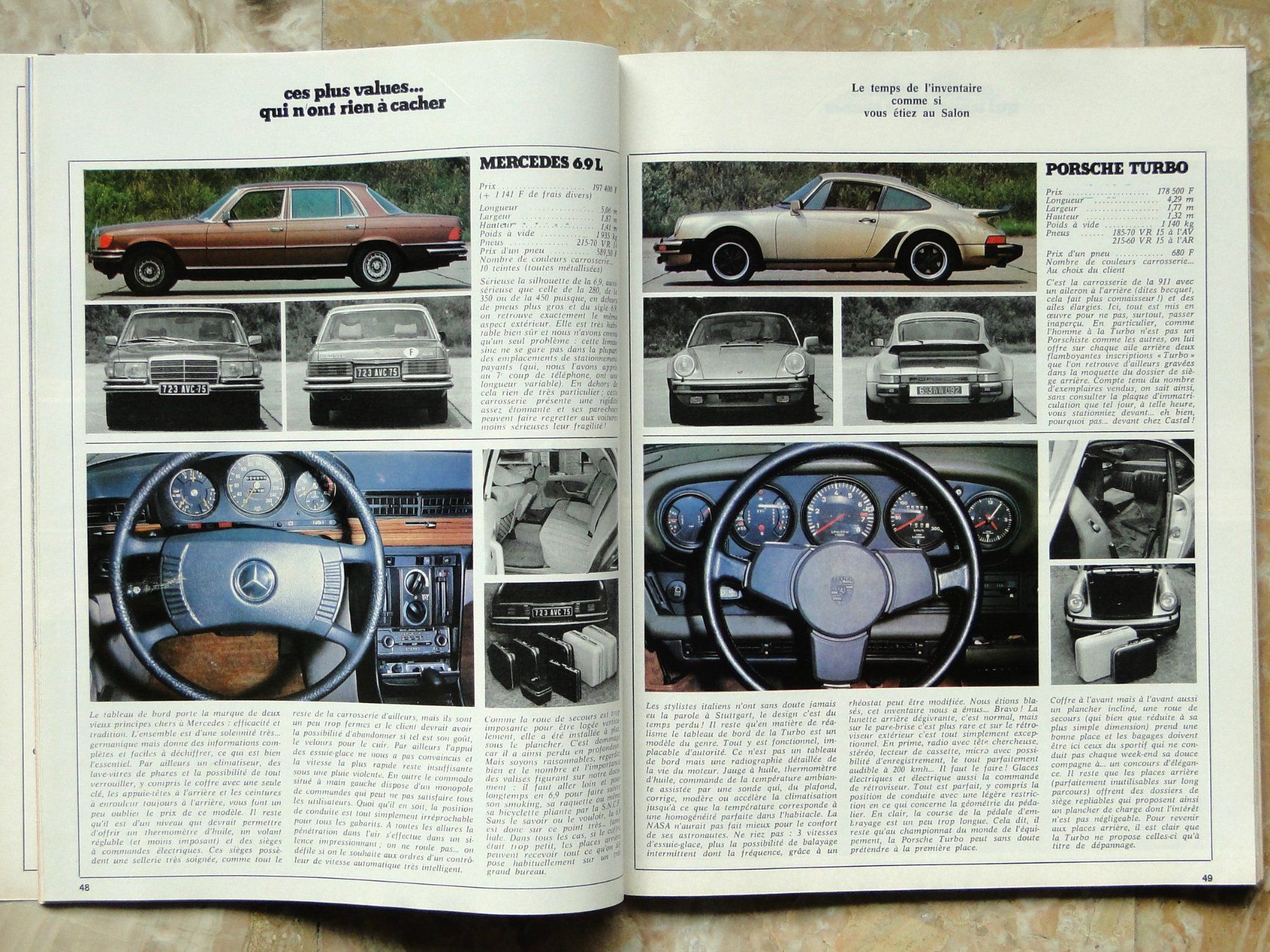 Riviste & Magazine: 3 numéros L'AUTOMOBILE 1976/1979 – Usato da Killwangen venduto da cyrano56 2