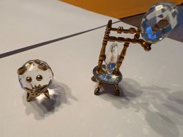 Swarovski Jahrmarkt Karussell und Glücksschwein, Top Zustand