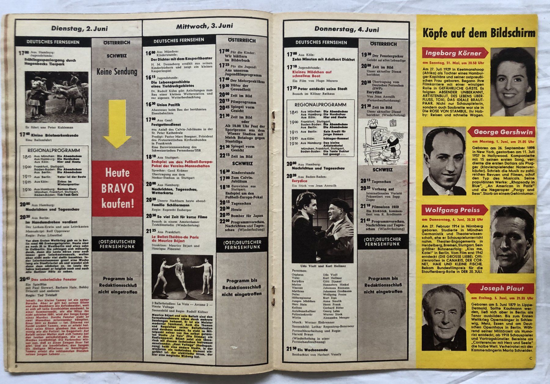 Zeitschriften & Magazine: BRAVO - Heft - Nr.22/1959 – Gebraucht aus Schaffhausen von durruti 2