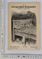 Gottfried Keller - Die drei gerechten Kammacher, 1940!