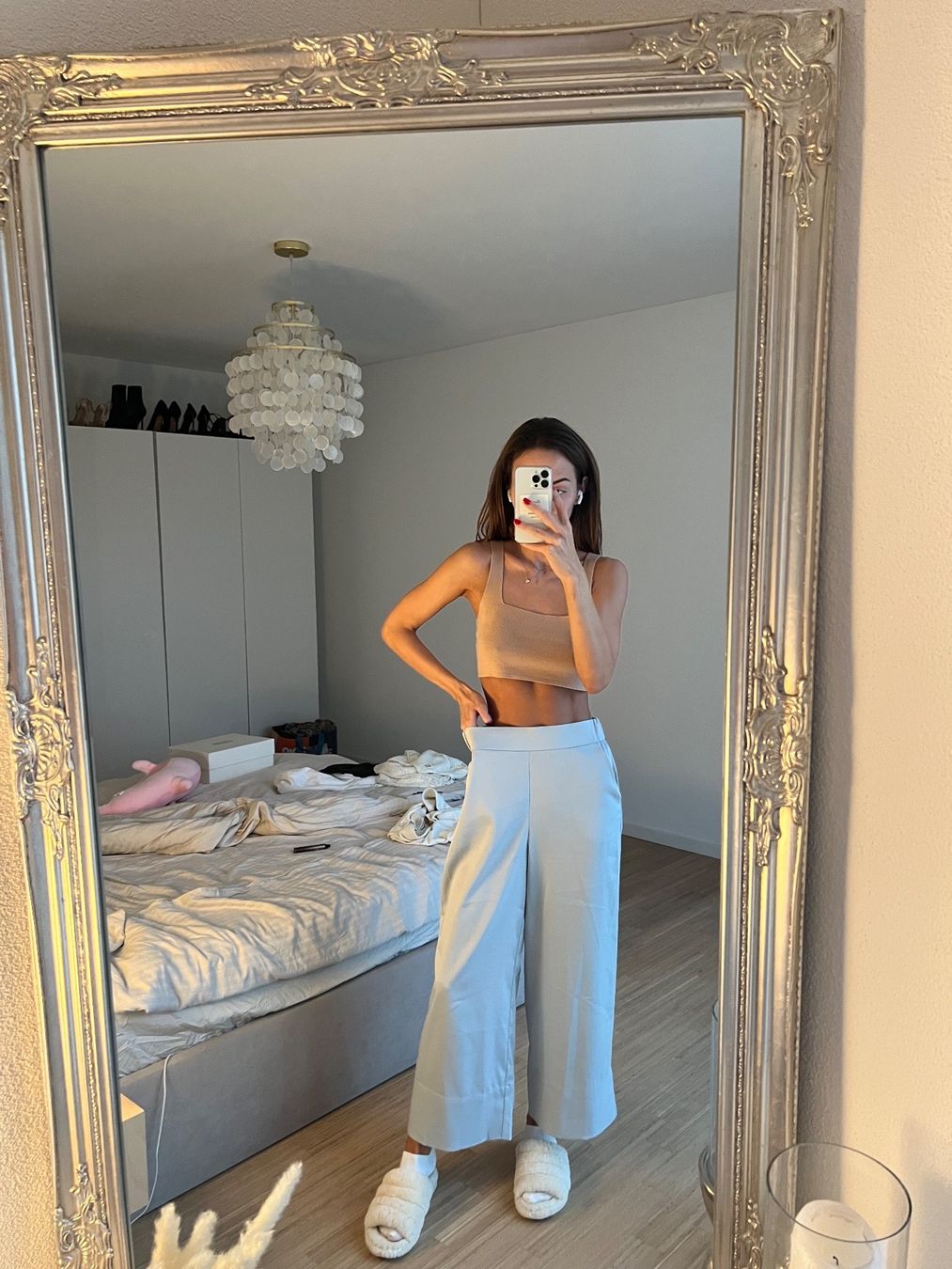 Zara Pantaloni: Stoffhose hellblau Gr. XS/S – Nuovo (secondo la descrizione) da Zürich venduto da llor.dell