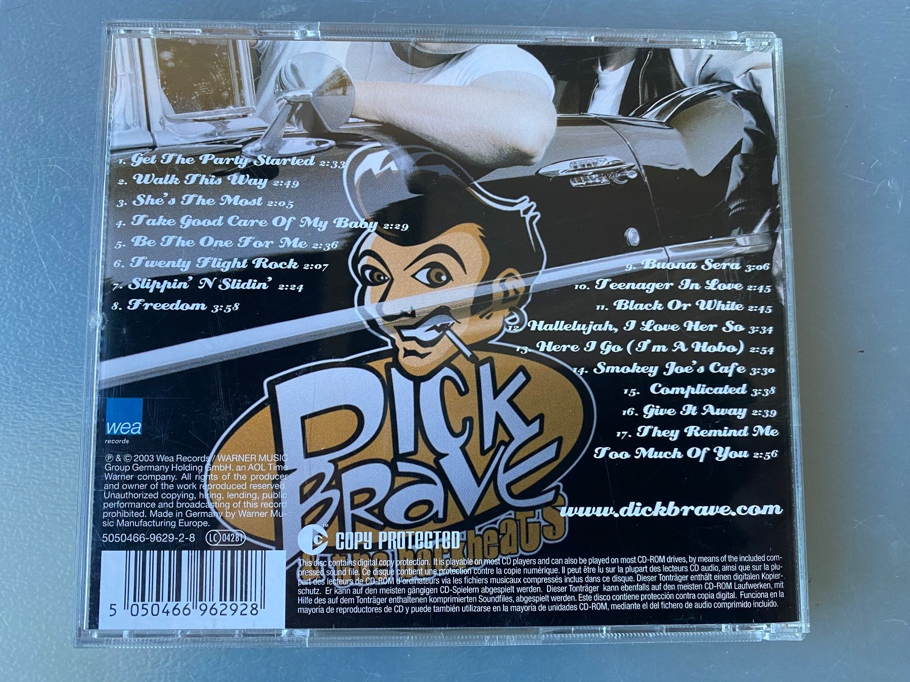 CD: Dick Brave And The Backbeats - Dick this! – Usato da Oberried Brienz venduto da Chyara 1