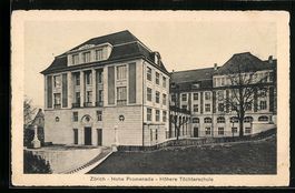 Zürich, Hohe Promenade, Höhere Töchte