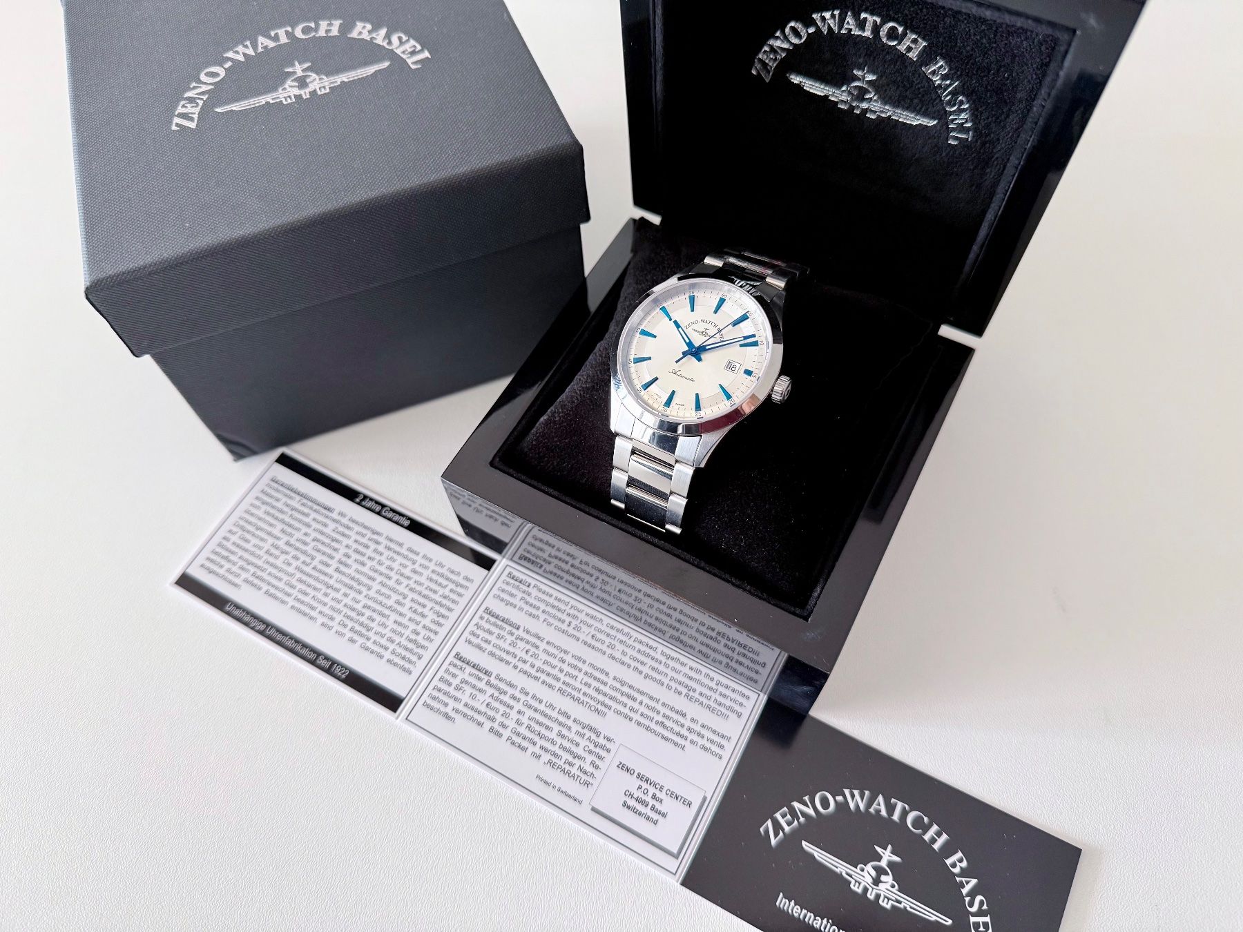 Zeno Uhren: ZENO Gentleman Automatic 2824, Retro Design, SRP Fr. 878.- – Neu und originalverpackt aus Le Mont-sur-Lausanne von LycaGallery 8