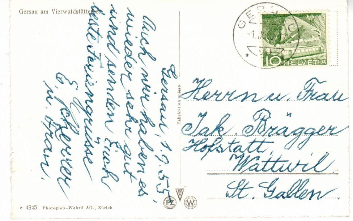 Cartes postales: Gersau – D'occasion à Wolhusen par Curver9 1