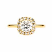 💎💥Solitär Diamant lab 1.25tcw💍E VS1, 14K G-Gold Ring