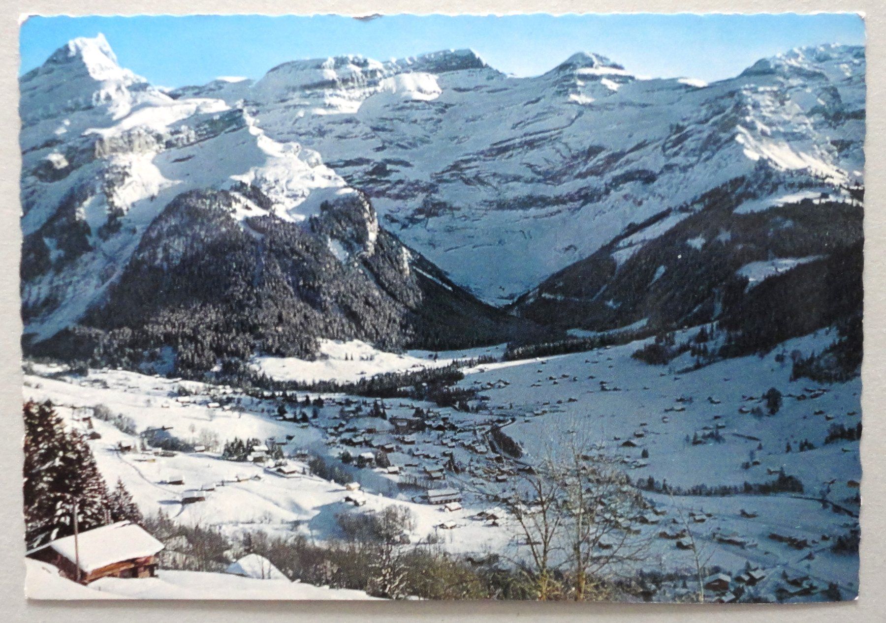 Cartoline postali: Les Diablerets, 1200-3200 m – Difettoso da Fétigny venduto da Billy2miny