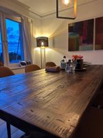 Solid Wood Dining Table - Seats 6-10