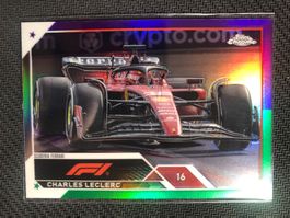 Topps Chrome F1 Charles Leclerc Multicolor