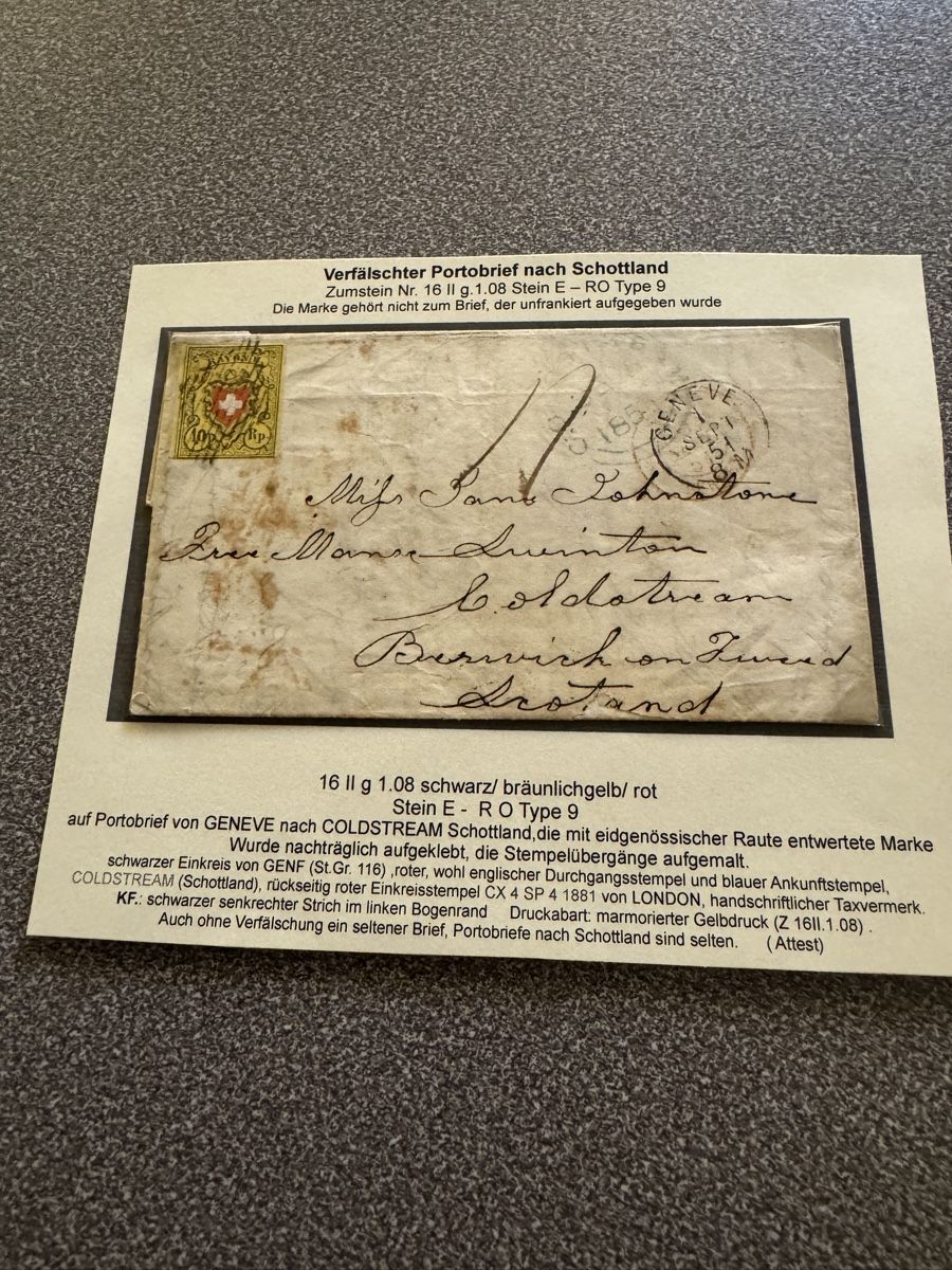 Tous les timbres: Super Rayon Lot mit Attests – D'occasion à Uster par Briefmarken 2