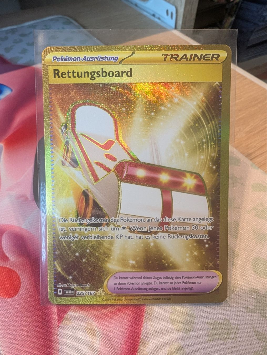 Pokémon Carte collezionabili: Rettungsboard #225 – Nuovo (secondo la descrizione) da Le Mouret venduto da XanSolo