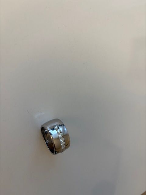 Bagues: Massiver WG Ring mit 9 Diamanten – Neuf (Voir description) à Walenstadt par ricamul 6