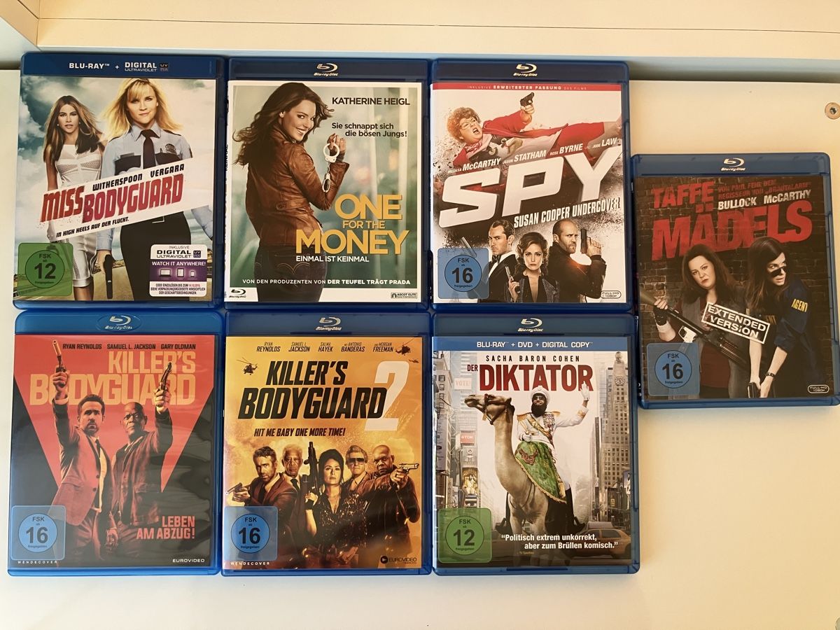 Tous les DVDs: 7 Blue Ray – Neuf (Voir description) à Zug par d4Drum