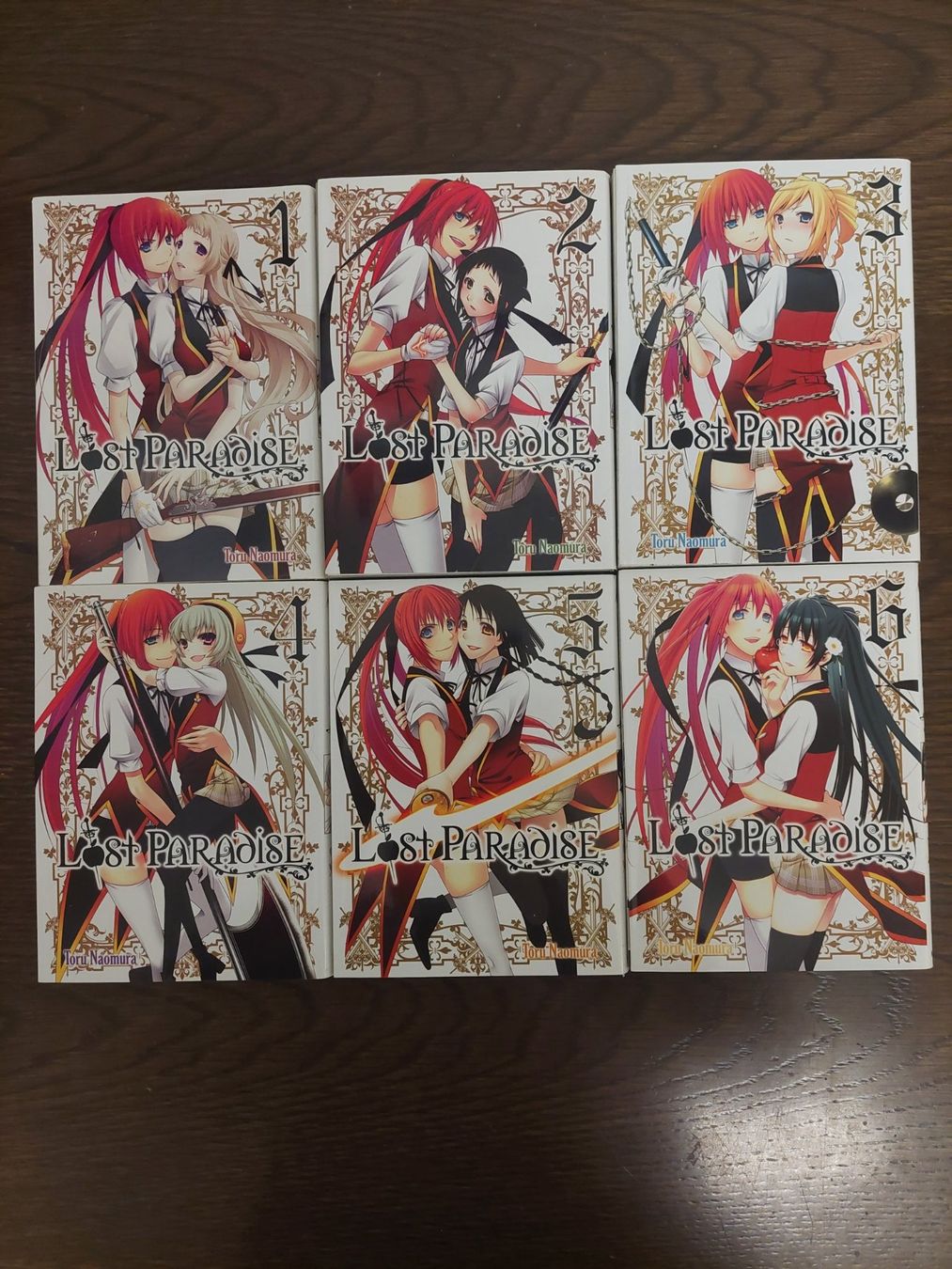 Fumetti: Lost Paradise, tome 1-6, série complète – Usato da Allschwil venduto da Mikan02
