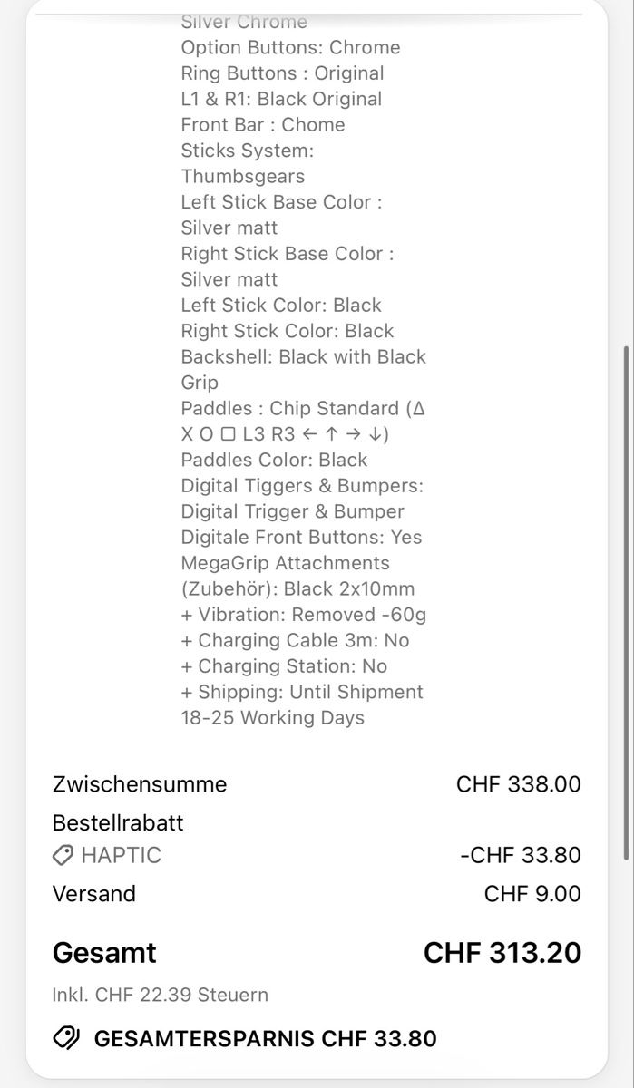 Rocket Games Controller: PS5 Rocket Games Pro Scuf Controller mit digitalen Tasten – Nuovo (secondo la descrizione) da Niederwil SG venduto da SuisseArchive 7