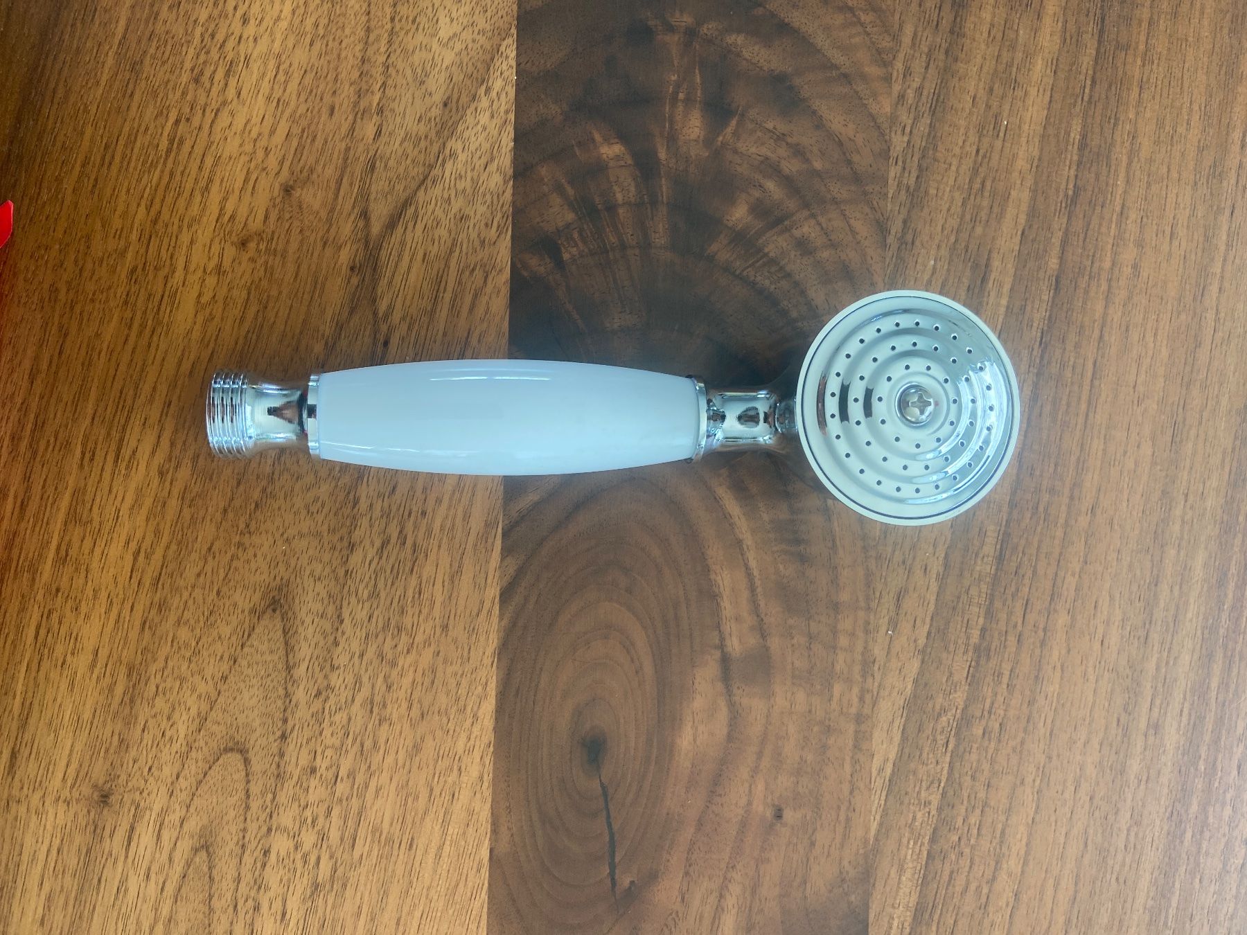 Duschbrausen: Duschbrause verchromt-weiss Design 1/2 – Neu und originalverpackt aus Seon von Aaargauer01 5