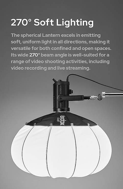 Lampen: Godox Modifier Lantern Softbox for Livestreaming CS 65T – Gebraucht aus Zimmerwald von Chole 2