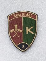 Verbandsabzeichen Kata Hi Bat 2 Stabskp
