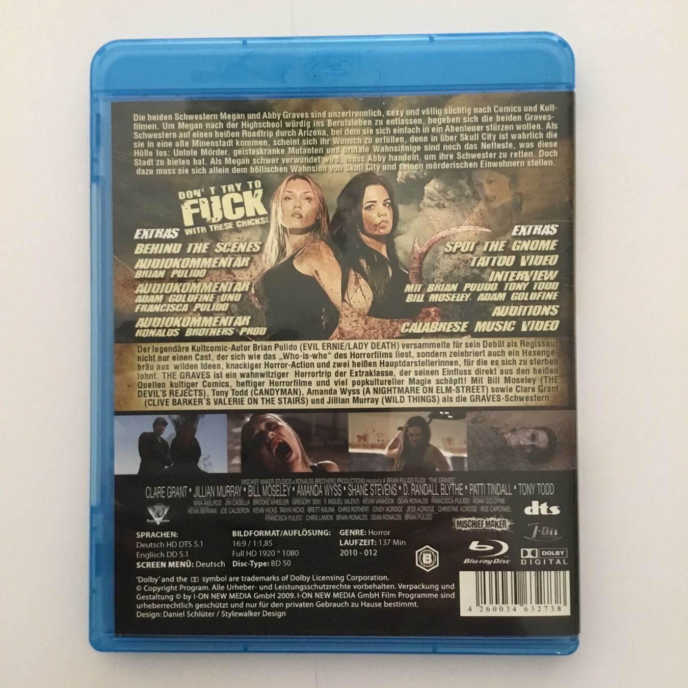 Tutti i DVDs: The Graves Blu Ray Neu Wertig – Nuovo (secondo la descrizione) da Blauen venduto da sternchen66 1