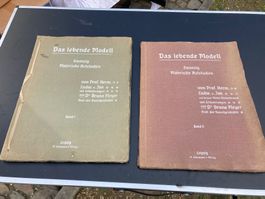 Das lebende Modell, 20 malerische Aktstudien Band I & II Akt