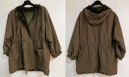 Vintage LAURA ASHLEY Kapuzenjacke / Parka Gr.L/XL speziell!